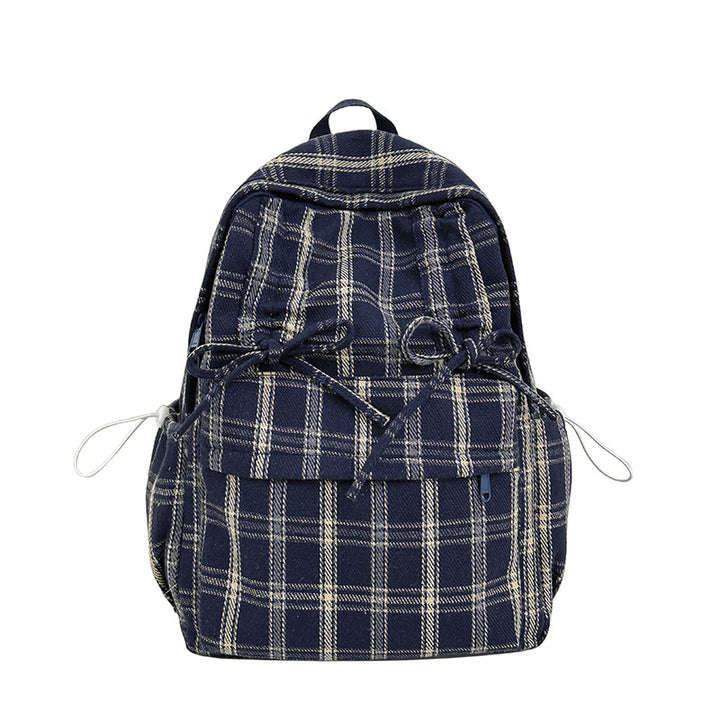 Gepunkteter Casual Kordelzug-Rucksack Karnz
