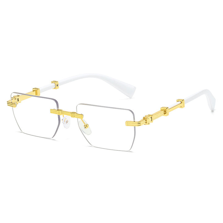 Damen Geometrische Sonnenbrille Karnz
