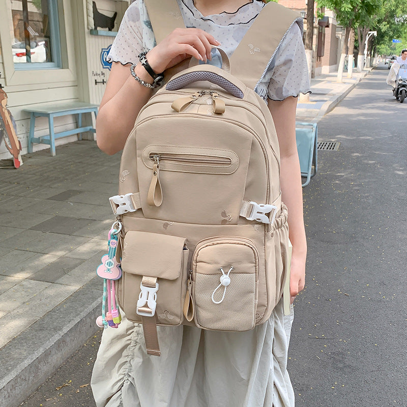 Multi-Pocket Funktionaler Rucksack Karnz