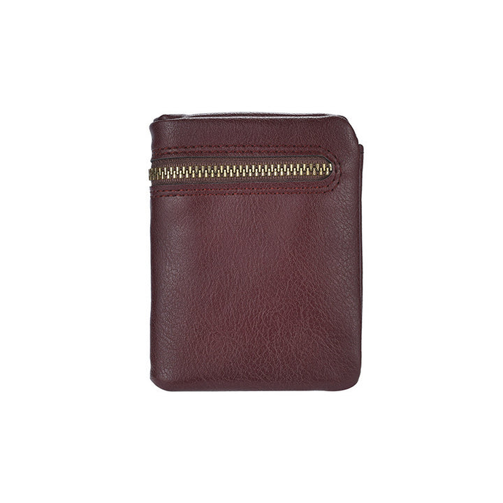 Stylische Reißverschluss-Münztasche Karnz