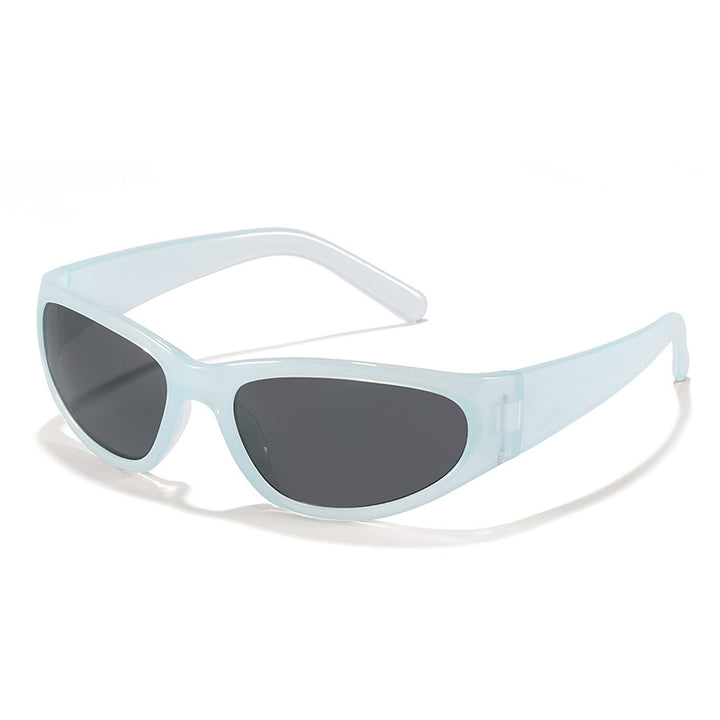 Damen modische Sonnenbrille im futuristischen Stil Karnz
