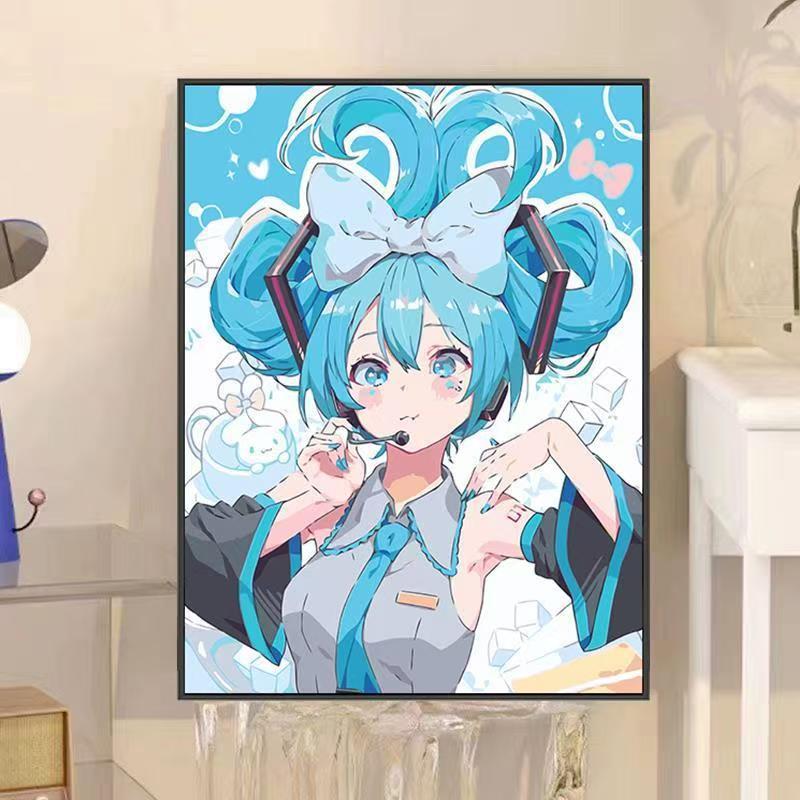 Anime-inspirierte dekorative Wandkunst Karnz