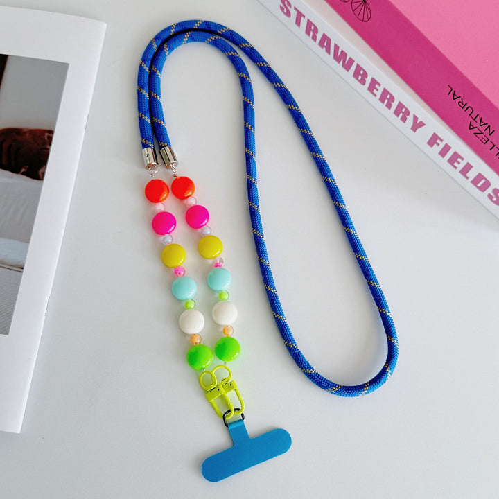 Handykette mit bunten Perlen Karnz