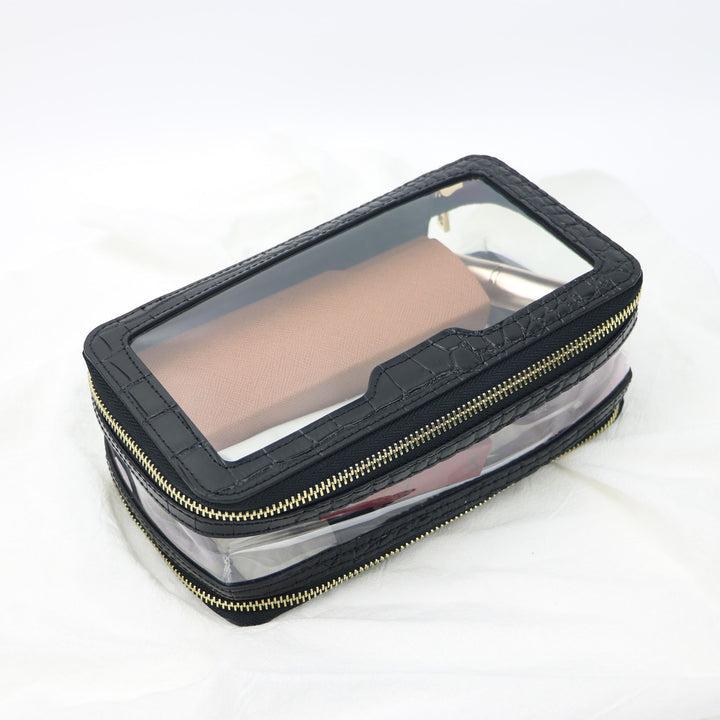 Transparente Make-up-Aufbewahrungsbox