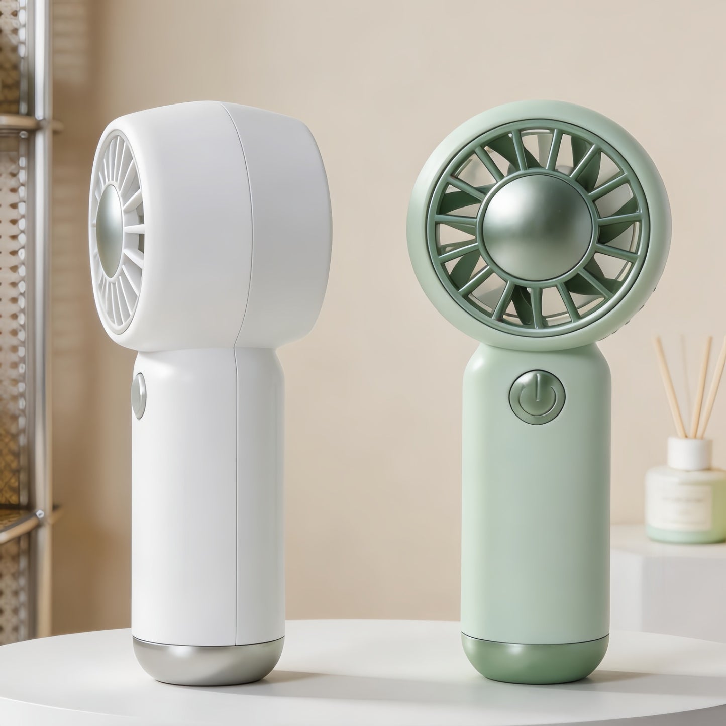 Damen Tragbarer Handventilator mit USB-Ladefunktion Karnz