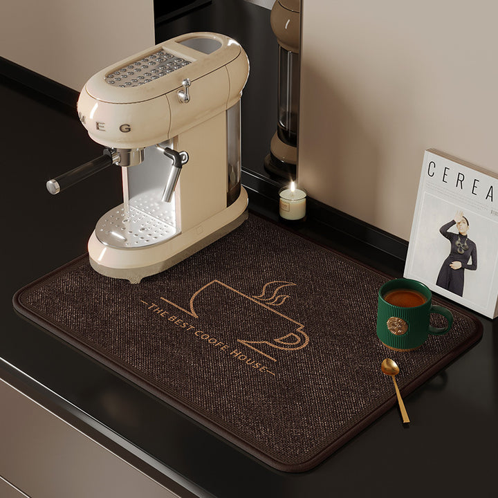 Kaffeebar Küchenteppich Komfortmatte