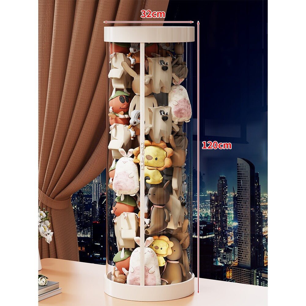 Hohe klare Acryl-Plüschspielzeug-Display-Turm-Organizer