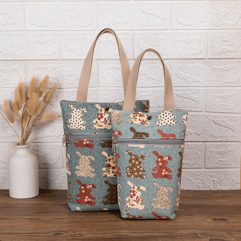 Katzenmotiv isolierte Lunch-Tasche Karnz