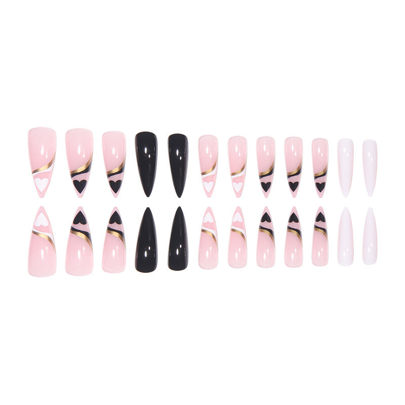 Elegantes Stiletto-Nagelkunst-Set Karnz