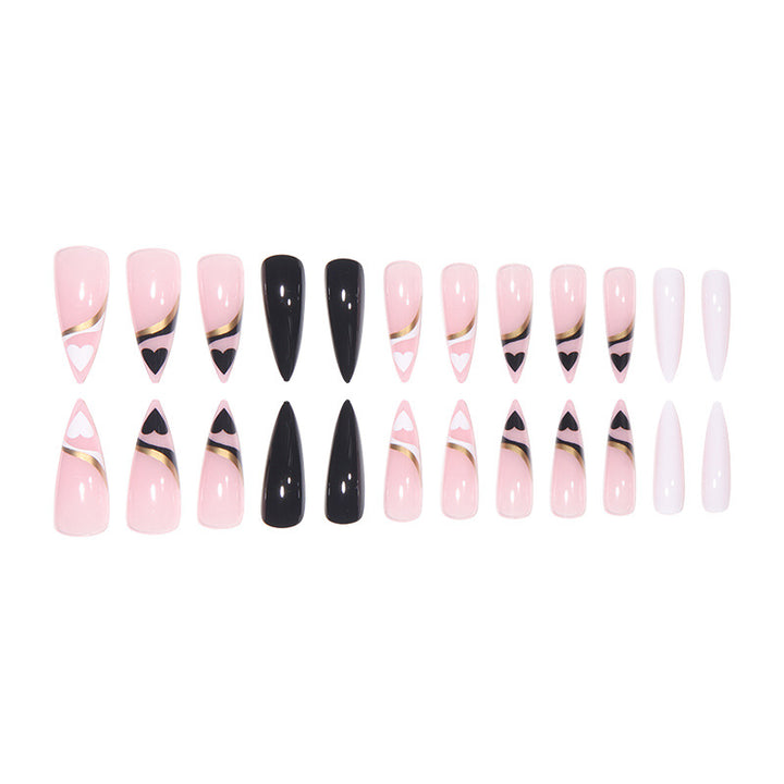 Elegantes Stiletto-Nagelkunst-Set Karnz