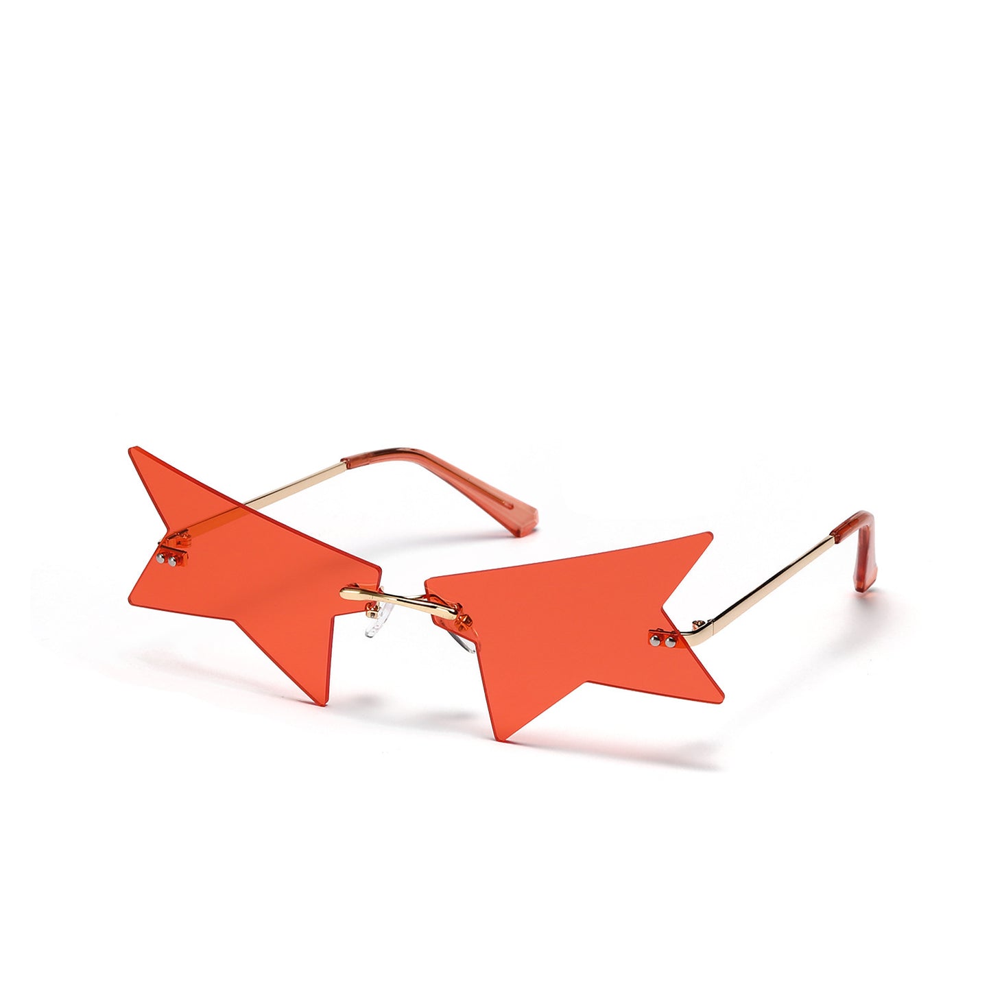 Damen Sonnenbrille im außergewöhnlichen Sternen-Design Karnz