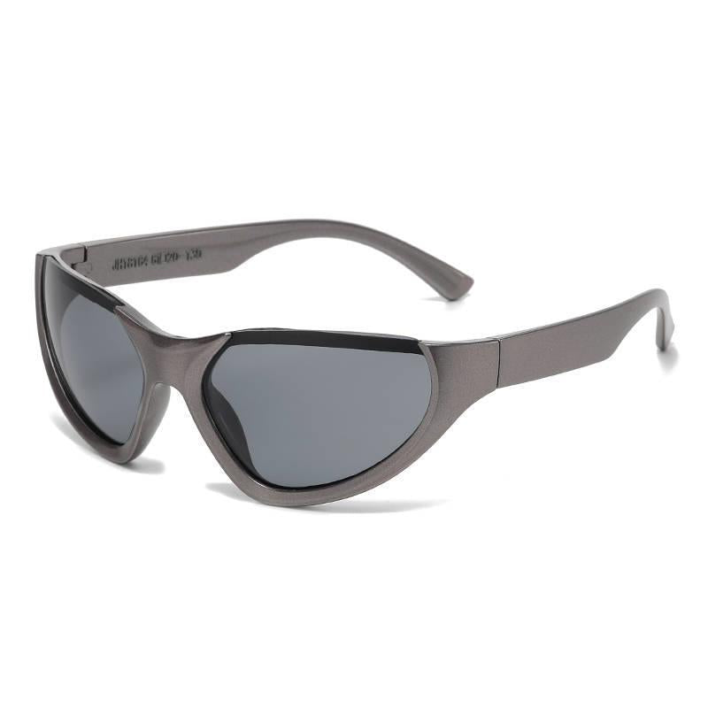 Damen Sportliche Fahrradsonnenbrille mit Windschnittigem Design Karnz