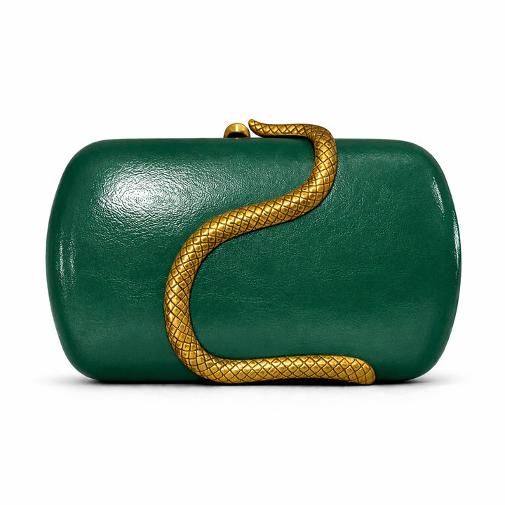 Strukturierte Kettentragehandtasche