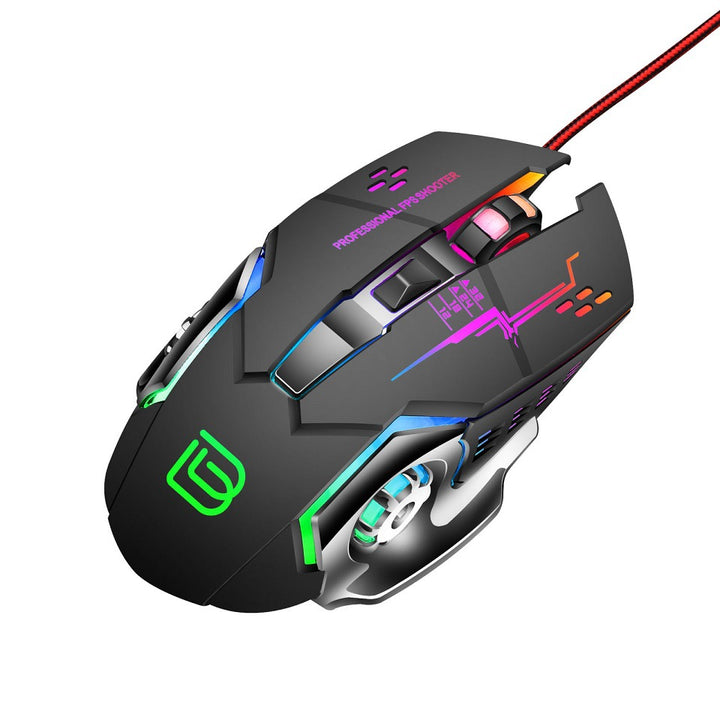 Gaming-Maus mit Präzisem Sensor und Rgb-Beleuchtung Karnz