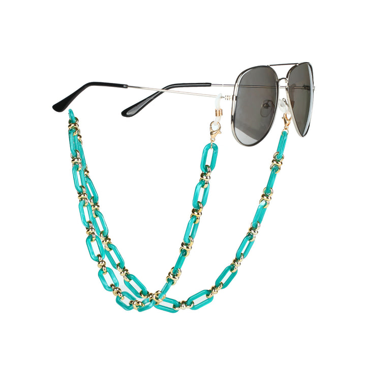 Modische Sonnenbrille mit Kettenanhänger Karnz