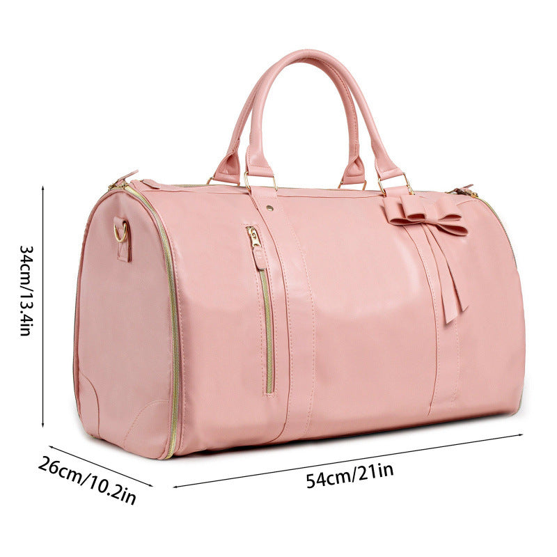 Elegante Tragetasche mit Raffiniertem Schleifendetail Karnz