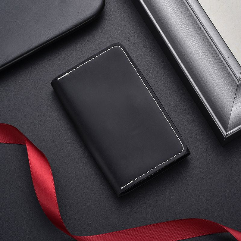 Premium Leder Minimalistischer Reisepasshalter Karnz