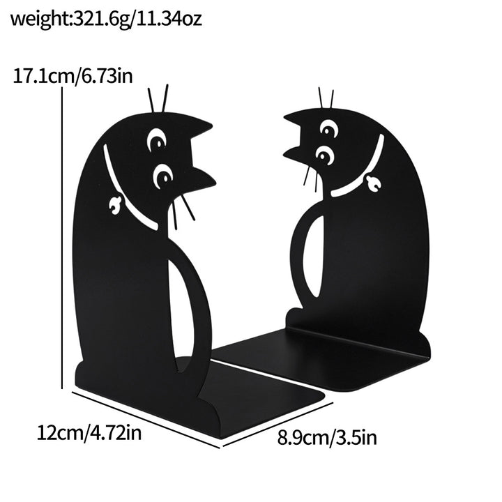 Dekorative Katzenbuchstützen