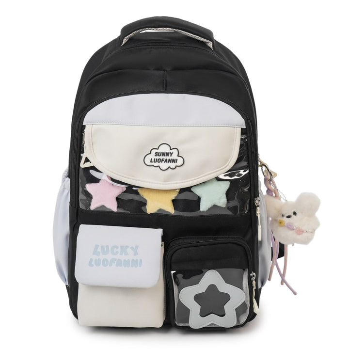 Stylischer Mehrfachtaschen-Rucksack