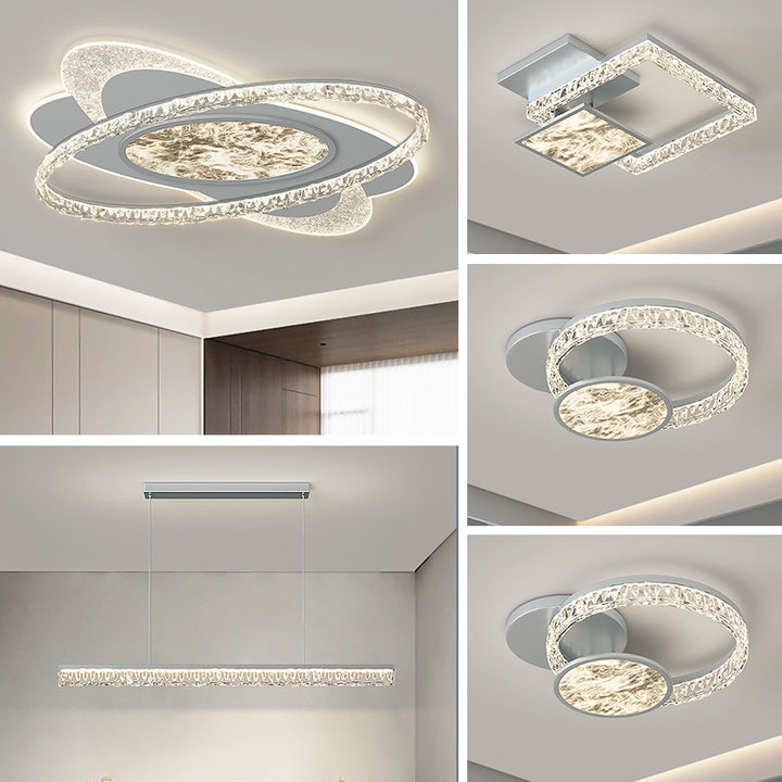 Zeitgenössische LED-Deckenleuchte