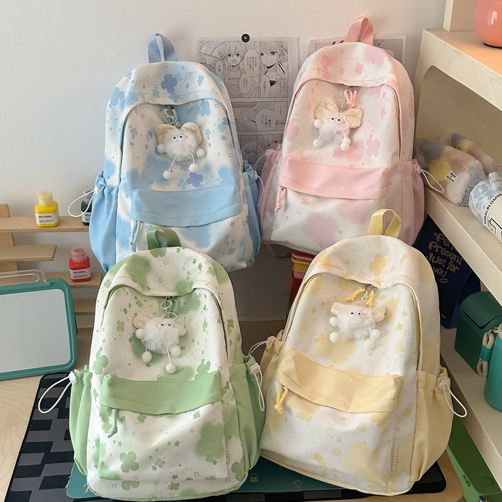 Süßer floralbedruckter Rucksack Karnz