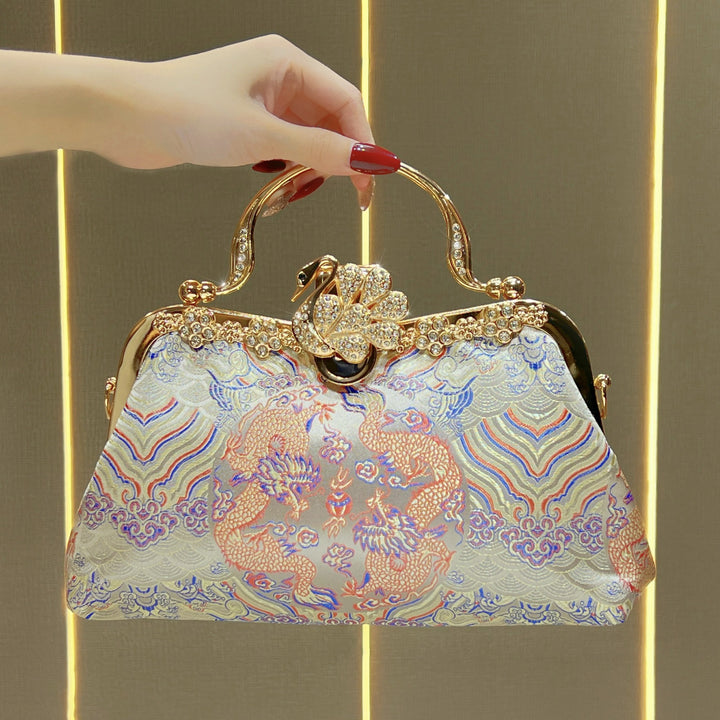 Opulente Verzierte Abendhandtasche