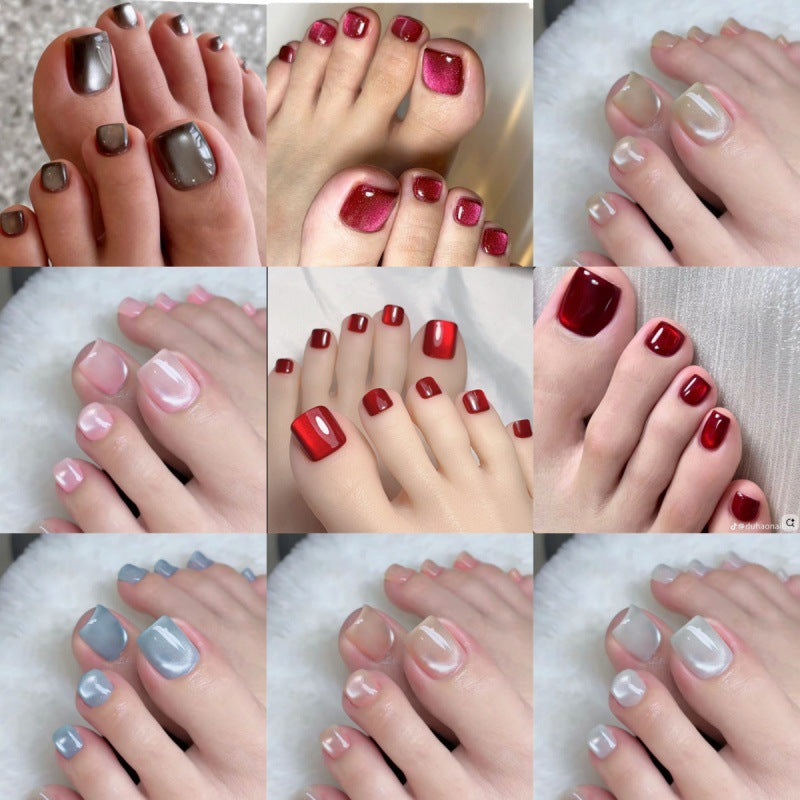 Einzigartige Press-On Nagelkunst Karnz