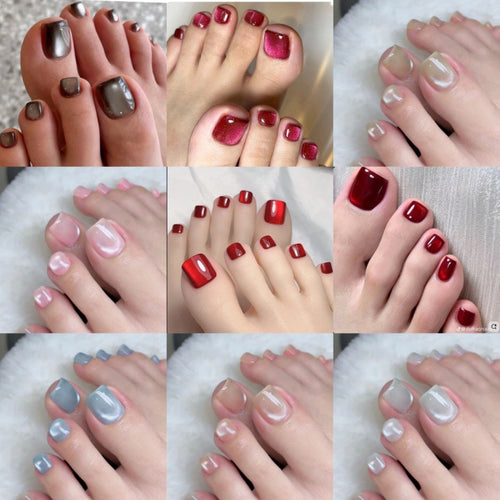 Einzigartige Press-On Nagelkunst Karnz