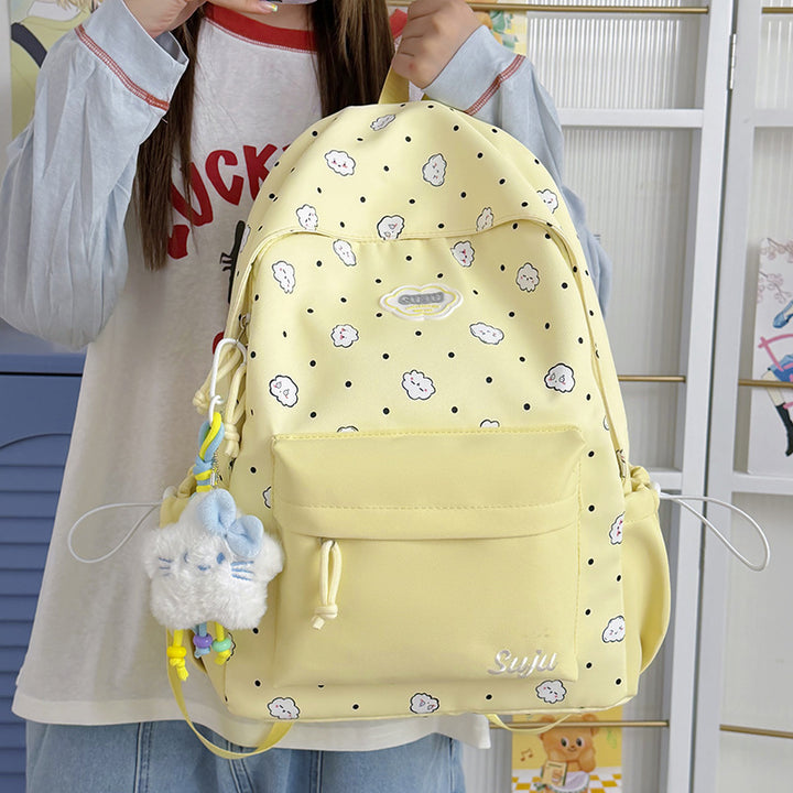 Spaß Wolkenmuster Freizeit Rucksack Karnz