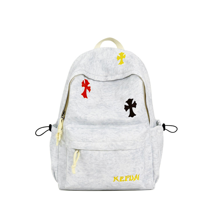 Lässiger gestickter Rucksack