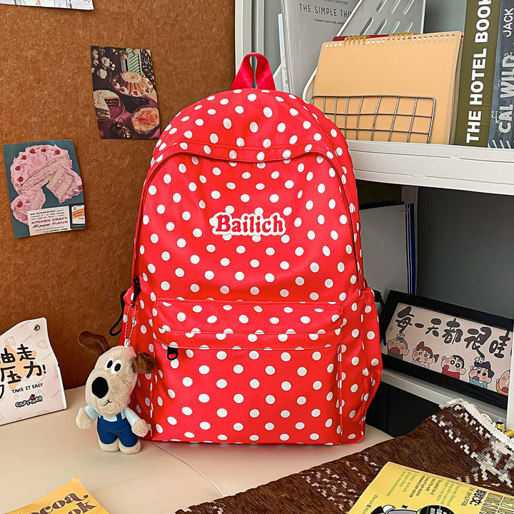 Fun gemusterter Schulrucksack Karnz