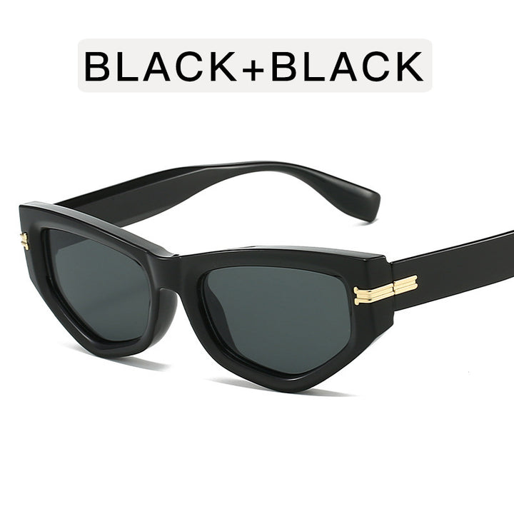 Damen trendige Cat-Eye Sonnenbrille Karnz