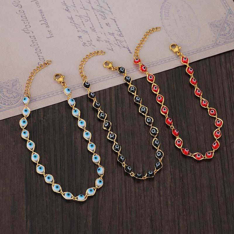 Evil Eye Charm Armband Karnz 1788164323