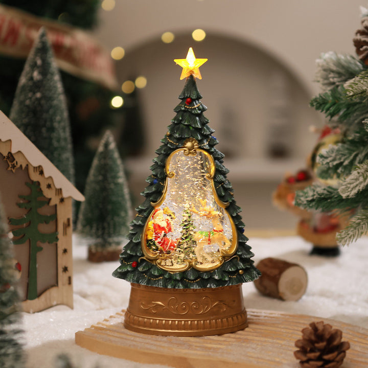 Leuchtende Weihnachtsbaum Dekoration Karnz