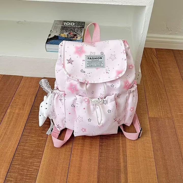 Stylische Stern-gedruckte Rucksack