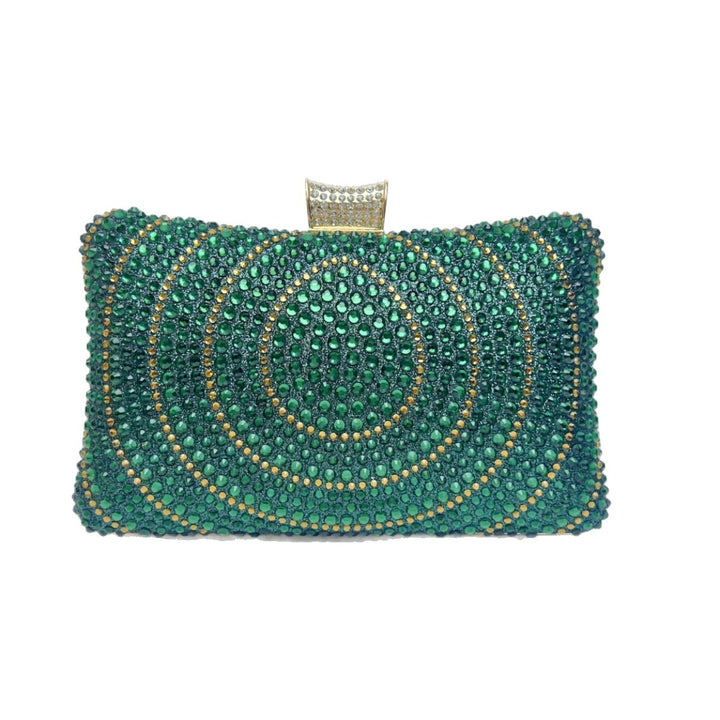 Glitzernde Strass Abend-Clutch