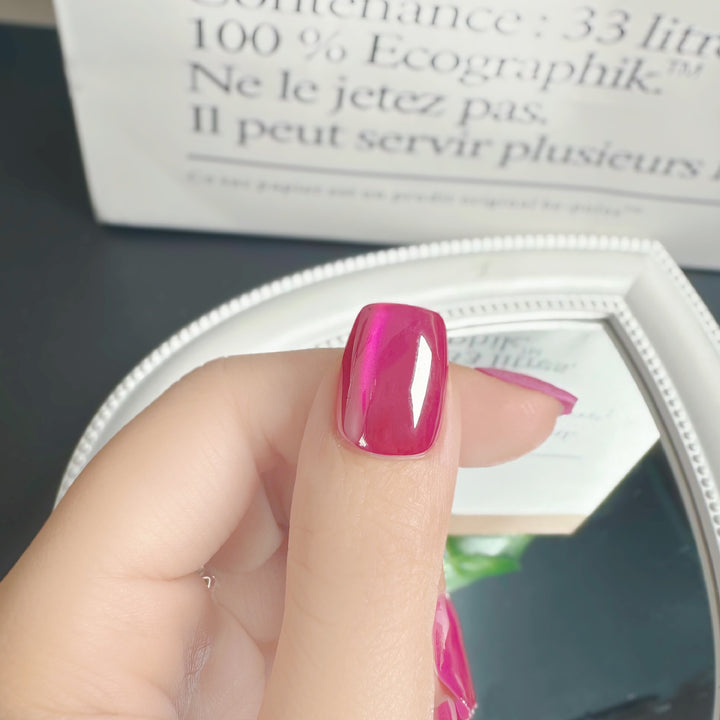 Hochglanz Press-On Nagelset