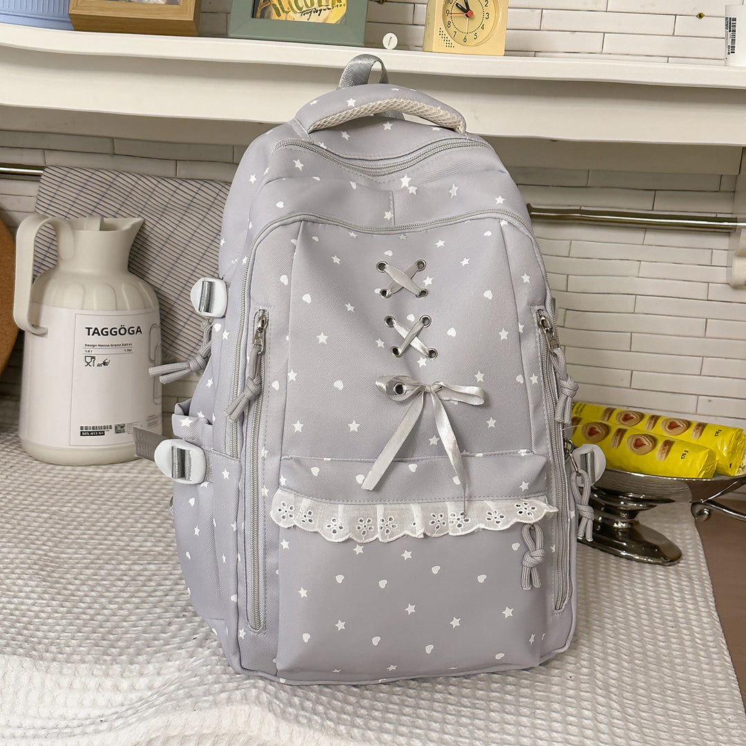 Dekorativer Sternmuster-Rucksack Karnz 1791205780