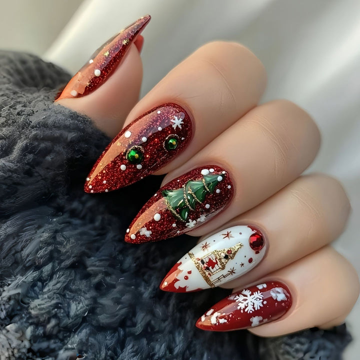 Festliche Nagelkunst Karnz