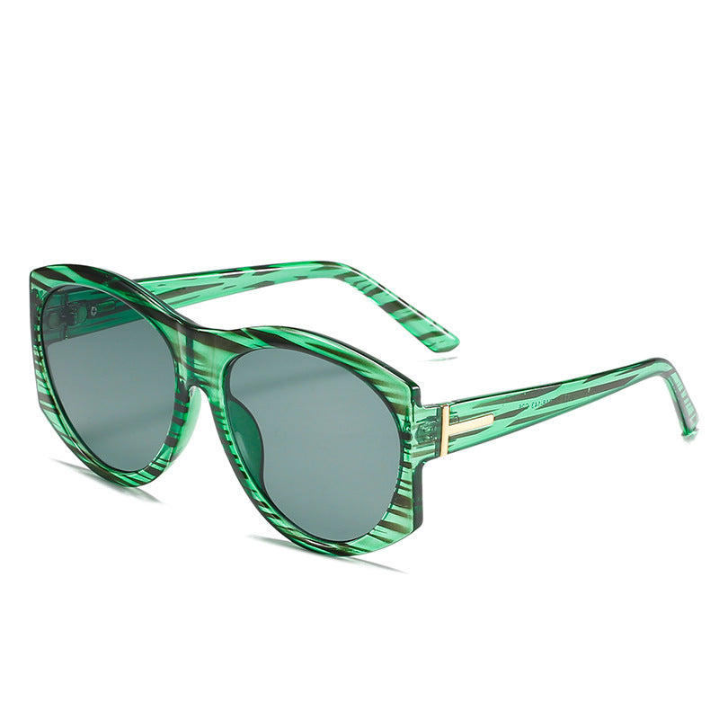 Oversized Vintage-inspirierte Mode-Sonnenbrille Karnz