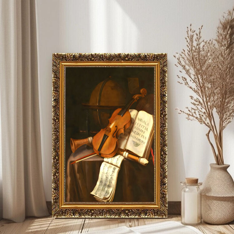 Vintage Blumen Kunstwerk