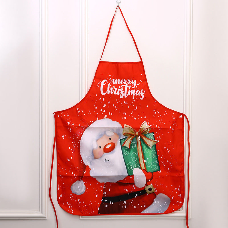 Festliche Kochschürze mit Weihnachtsmotiv Karnz