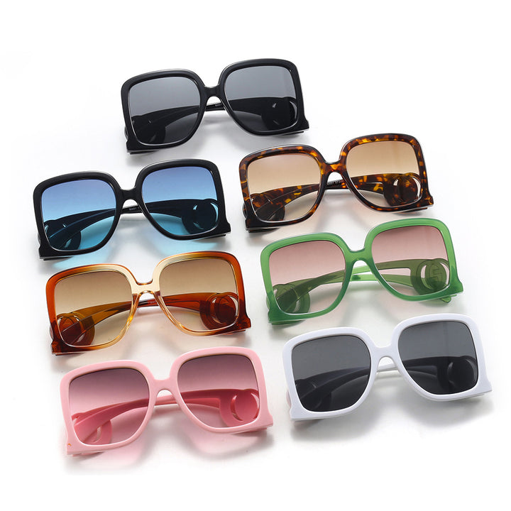 Damen Sonnenbrille im eleganten Quadrat-Design Karnz