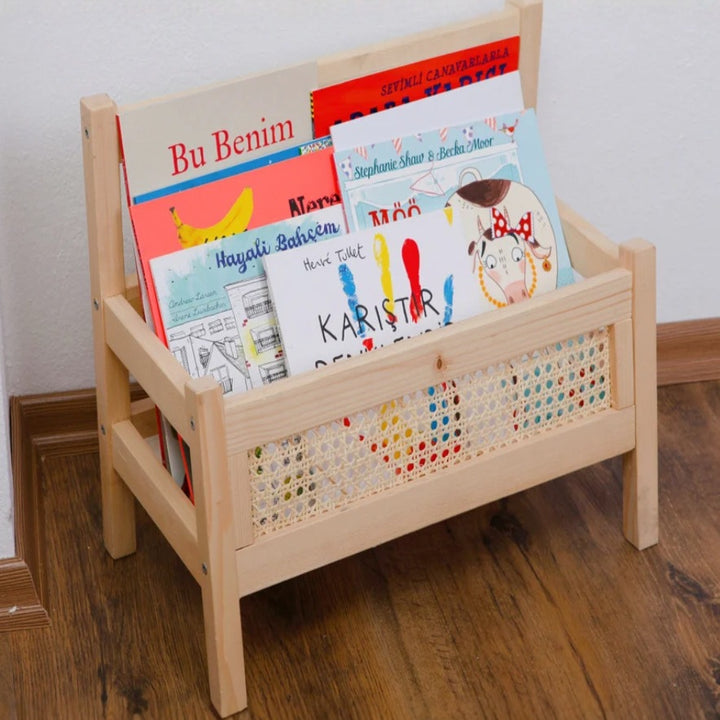 Handgefertigte Aufbewahrungsbox aus Naturholz Karnz