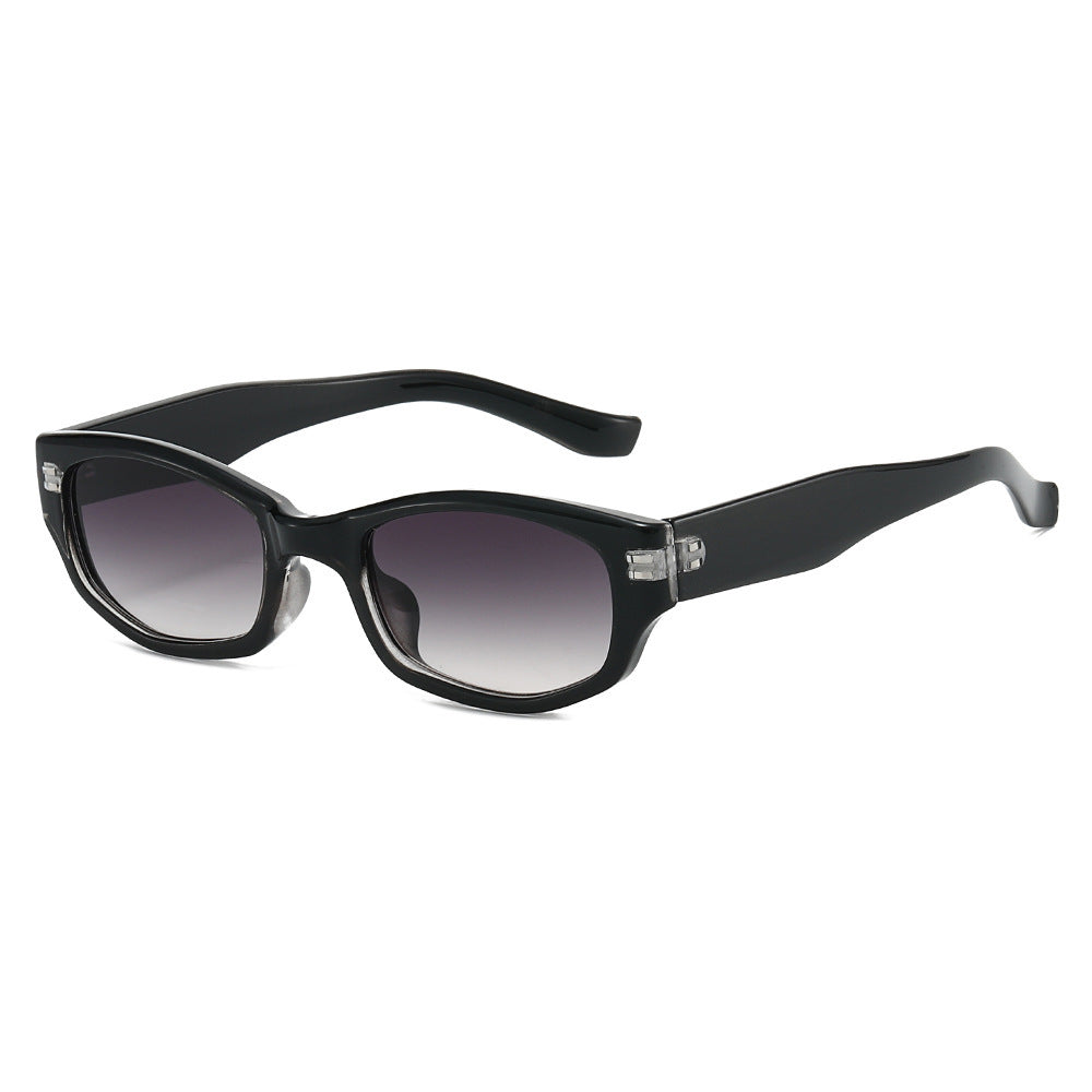 Chic Übergroße Rechteckige Sonnenbrille Karnz