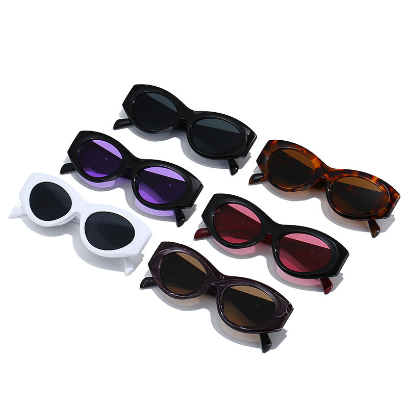 Damen modische Katzenaugen Sonnenbrille Karnz