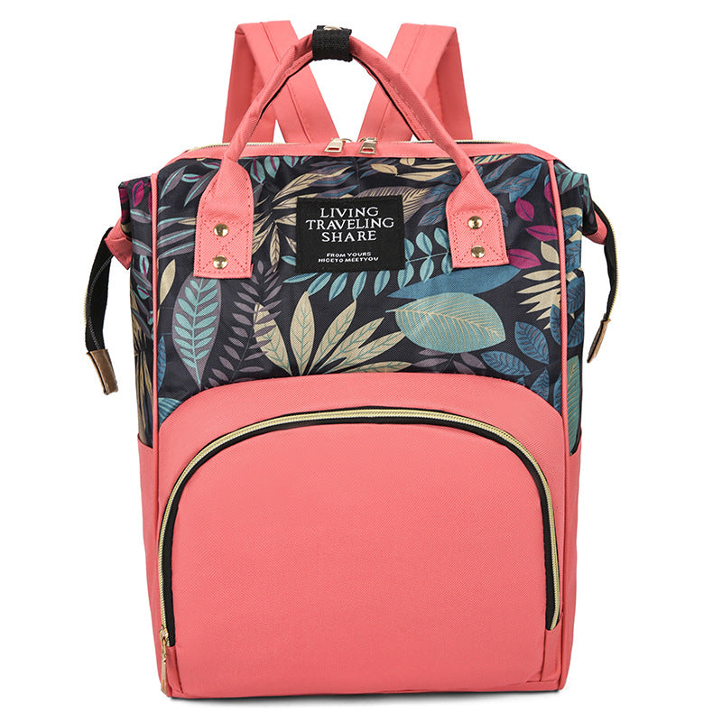 Blumendruck Multi-Funktions-Rucksack Karnz