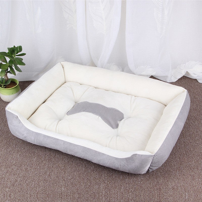 Plüsch-Orthopädisches Hundebett