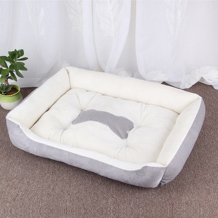 Plüsch-Orthopädisches Hundebett