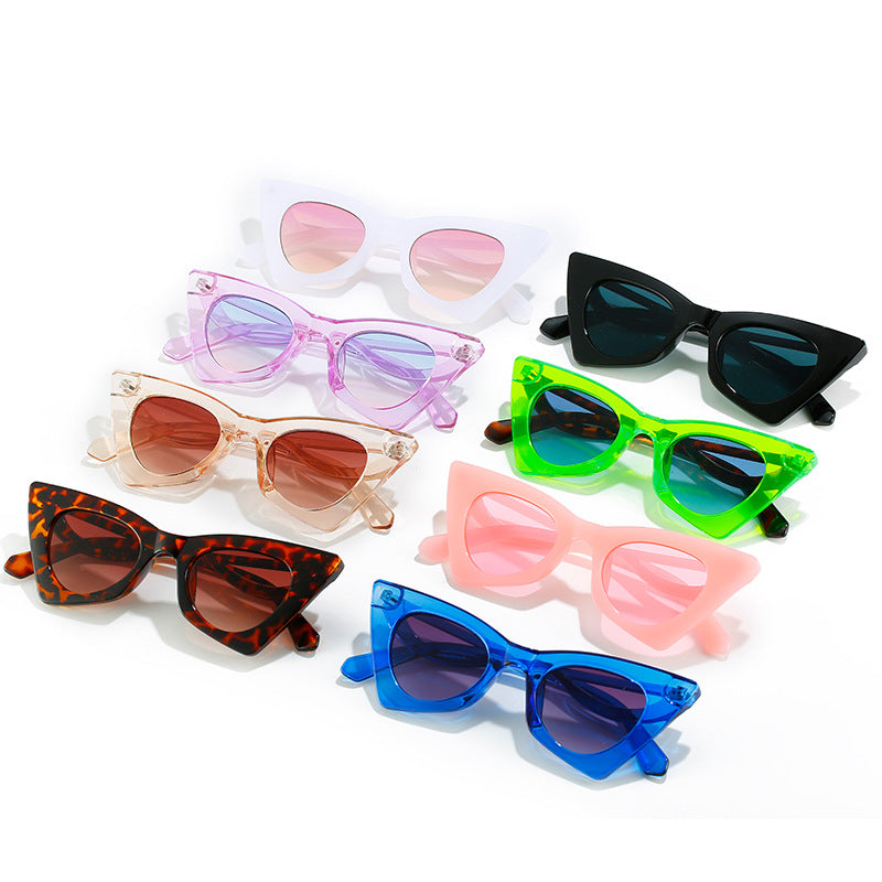 Damen Cat-Eye Sonnenbrille mit eleganten Design-Elementen Karnz